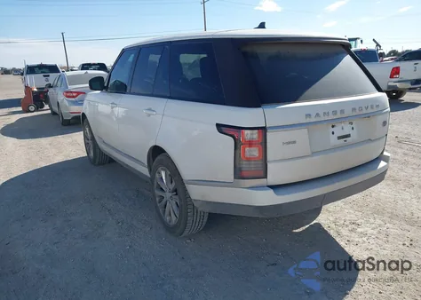 2016 Land Rover Range Rover 3.0L V6 Supercharged Hse из США, поврежденный, VIN SALGS2PF0GA310483